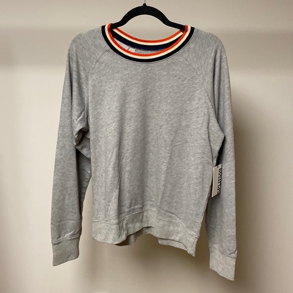 Splits59 Tops Splits59 Tilda Light Heather Grey Sweatshirt